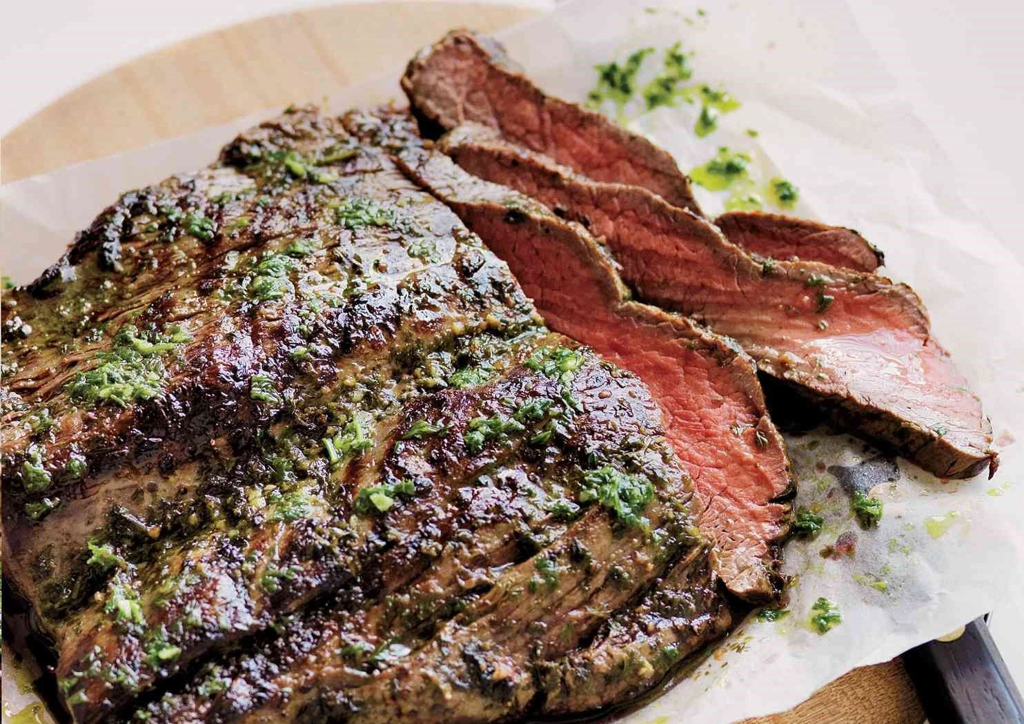 Tender Beef Churrasco, Chimichurri Sauce