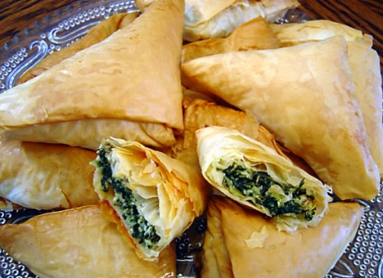Spanakopita -Greek Spinach Pie (V)