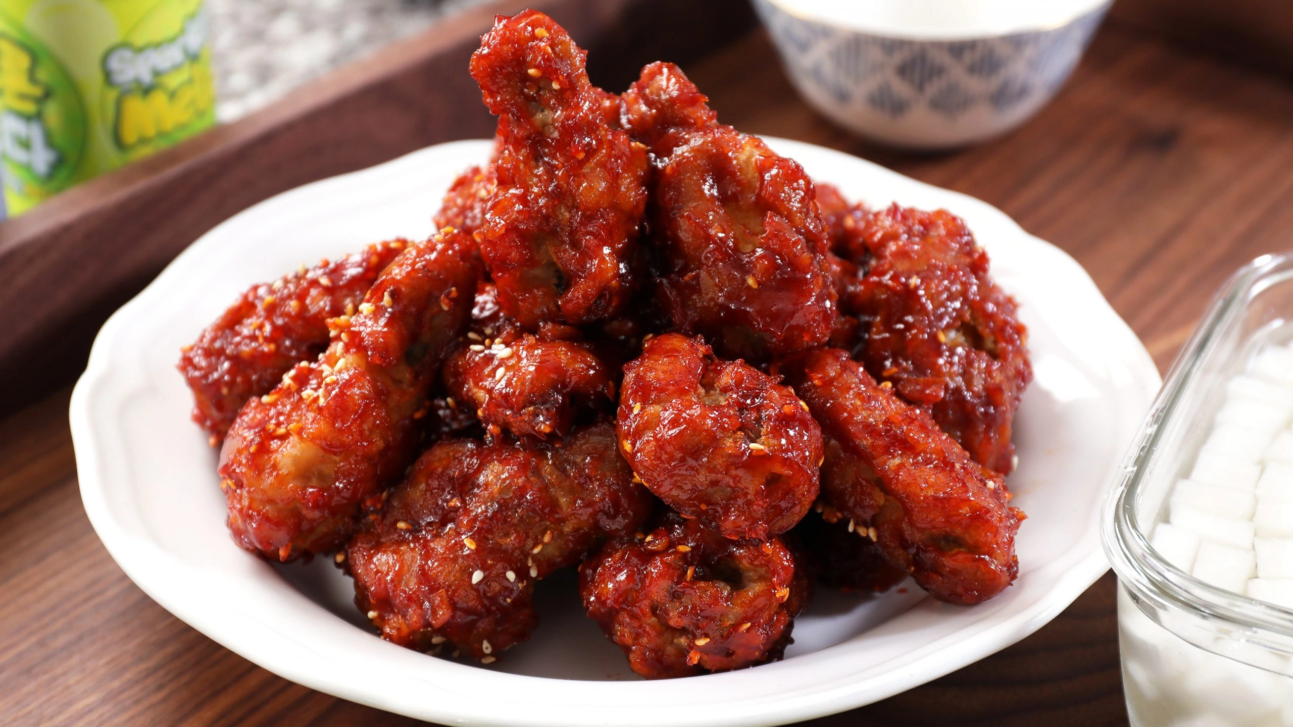 Hot And Spicy Korea Fry Chicken Bucket