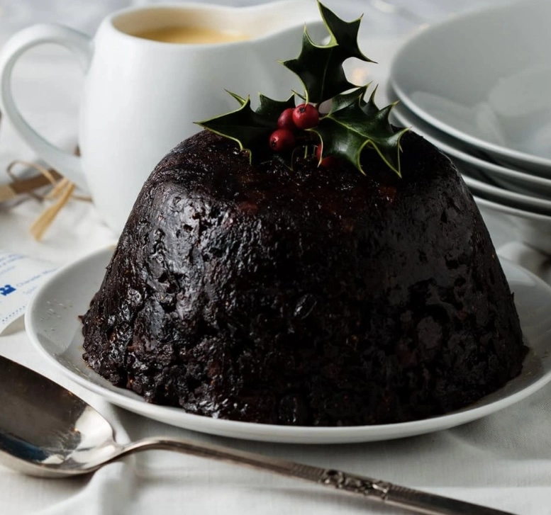 Xmas Pudding & Brandy Sauce