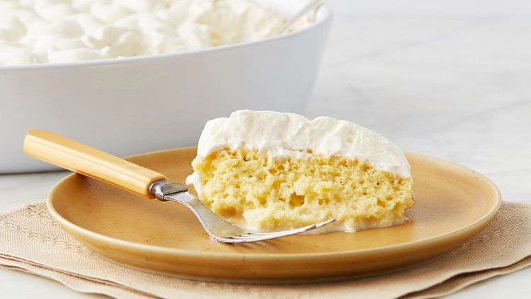 Tres Leche With Candied Ginger