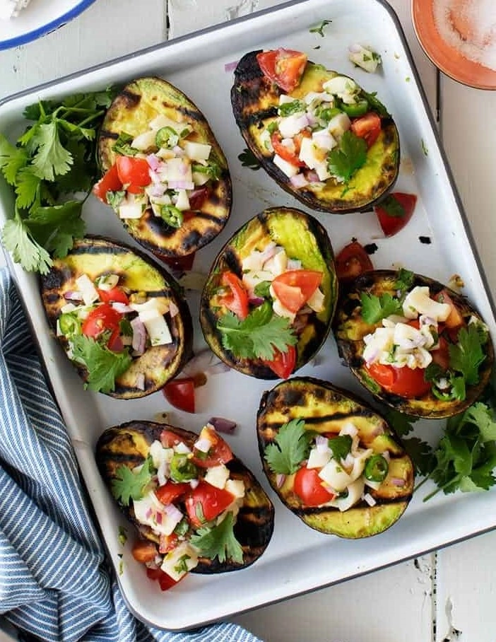 Avocado & Chargrilled Vegetable Ceviche