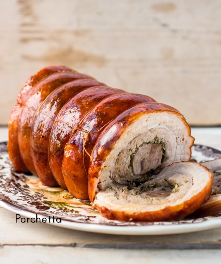 Porchetta: "Classic Pork Dish Drenched In White Wine And Garlic”