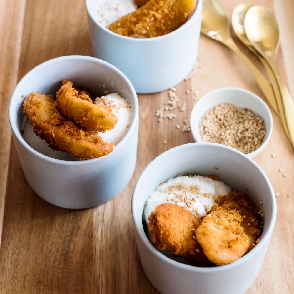 Grandma G's Banana Coconut Fritters