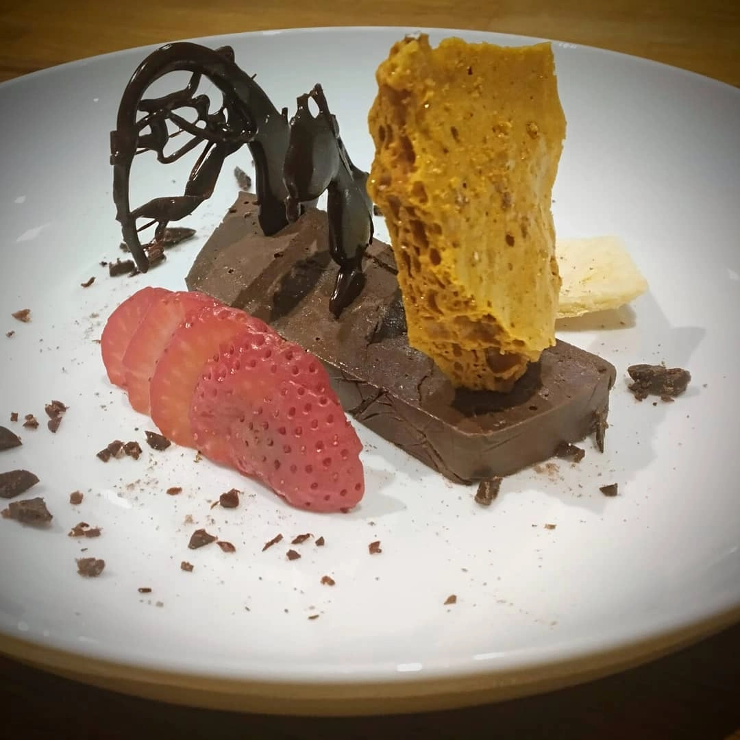 Chocolate Delice, Raspberry, White Chocolate & Ginger Mousse(Gf)