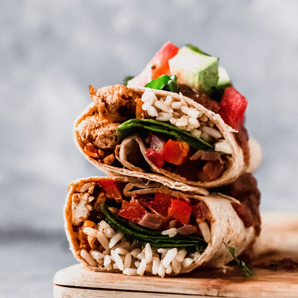 Chipotle Tofu Burritos (Vegan)