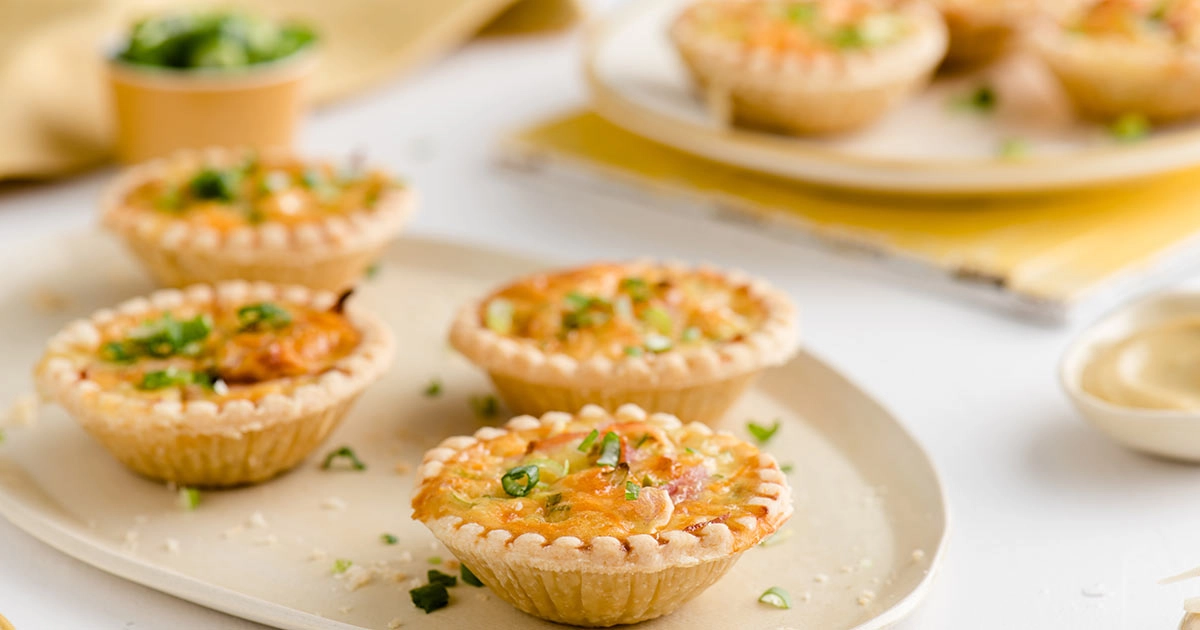 Gammon & Brie Tarts