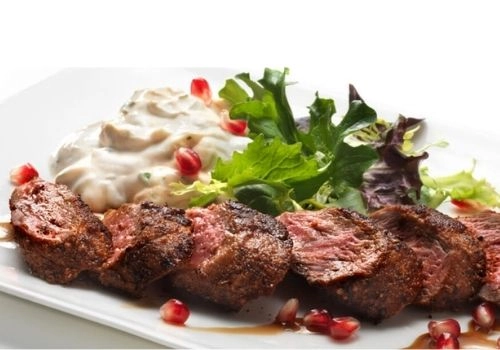 Lamb Tenderloin With Tzatziki
