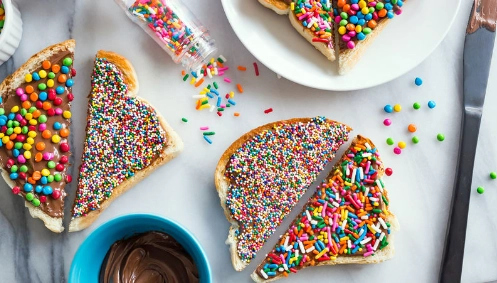 Sprinkles Fairy Toast