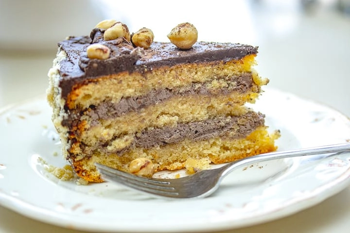 Chocolate Hazlenut Torte