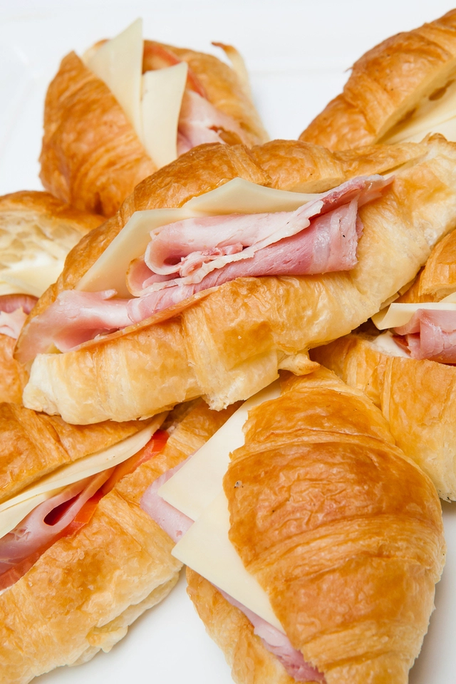Cheese/ Cheese & Ham Croissants