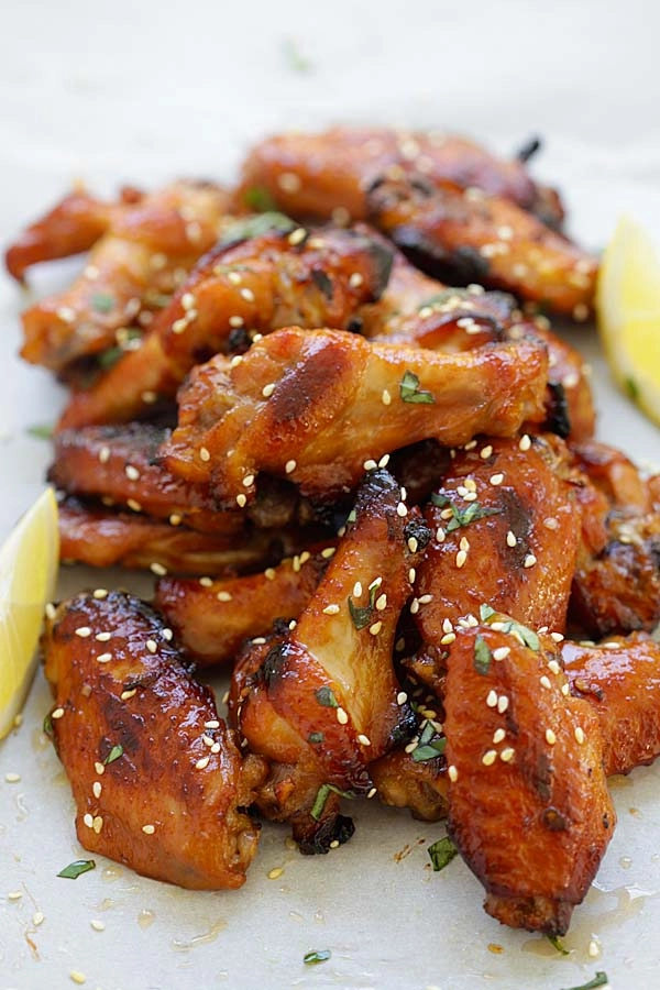 Miso Honey Chicken Wings