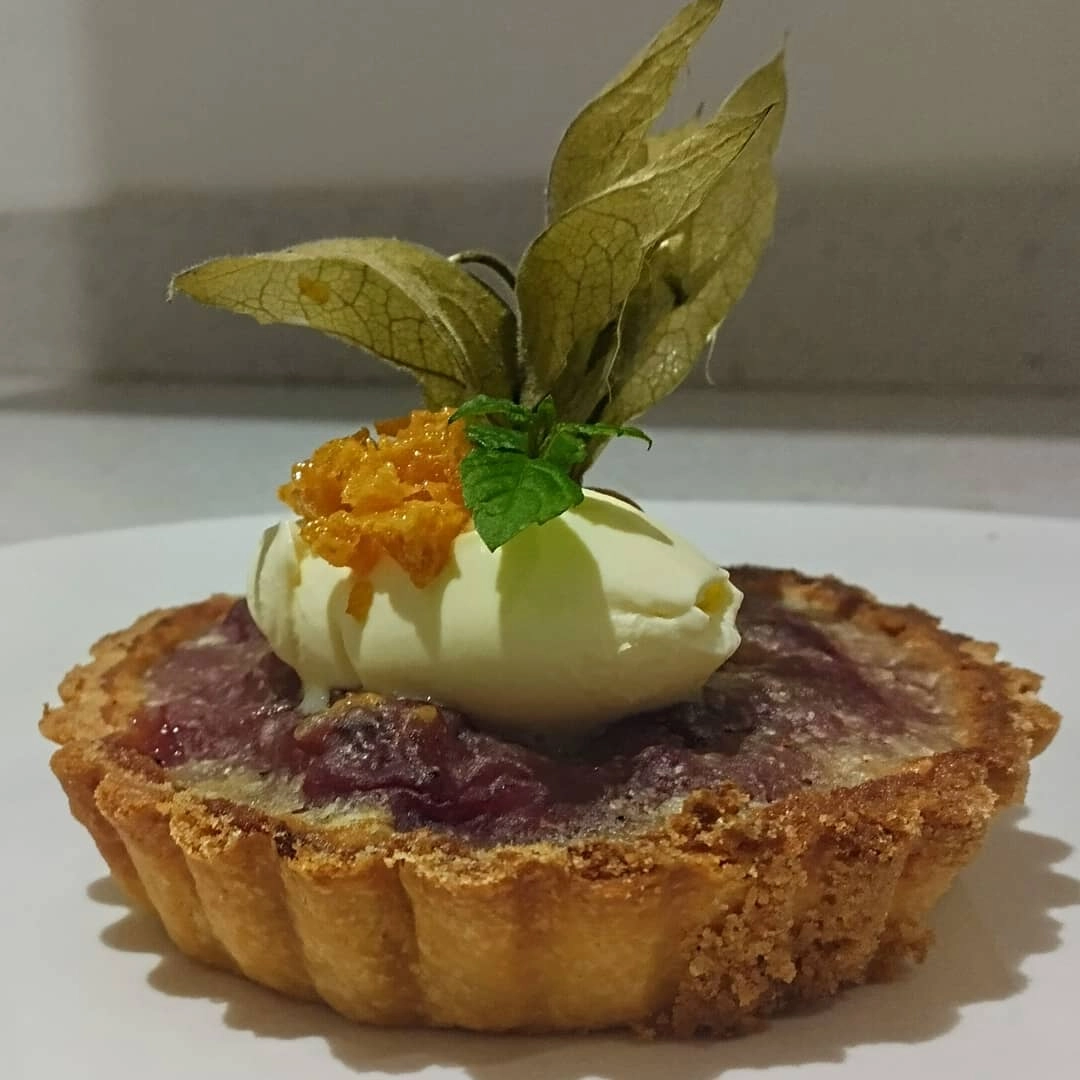 Apple & Blackberry Crumble, Icecream