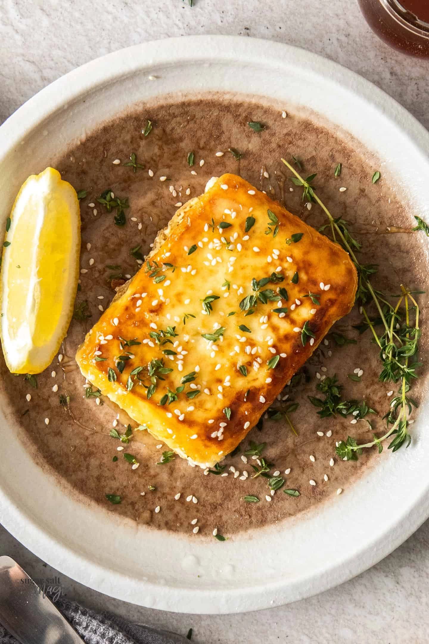 Fried Saganaki (V)