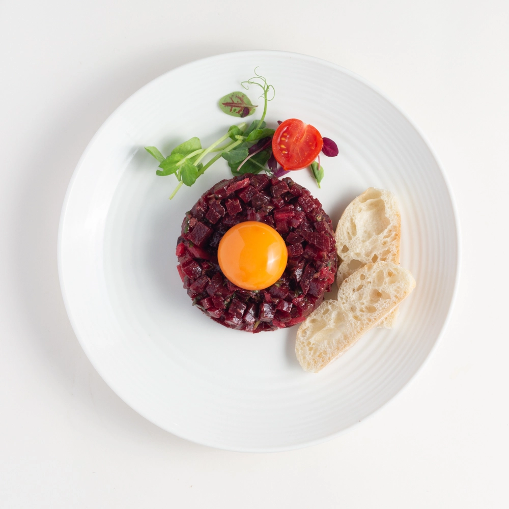 Beef Tartare With Egg