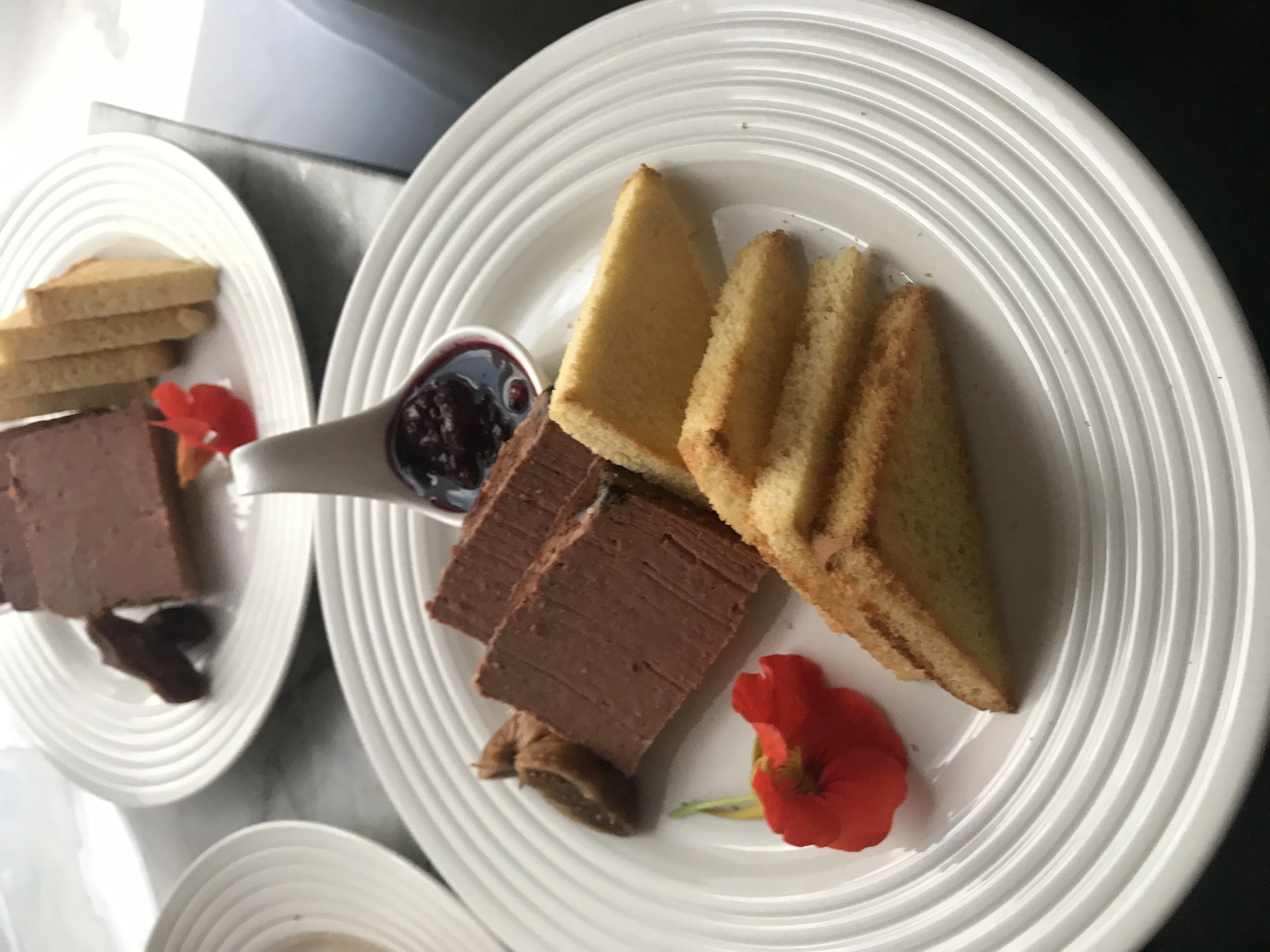Fine Duck And Orange Pate/ Berry Compote/Brioche Toast