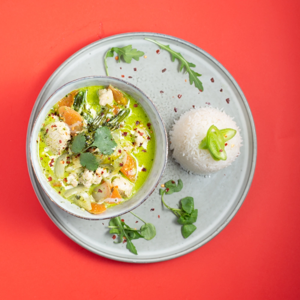 Thai Green Vegetable Curry (Ve)