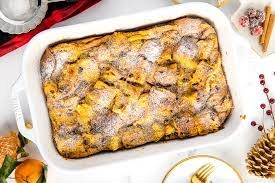 Banana Panettone Pudding