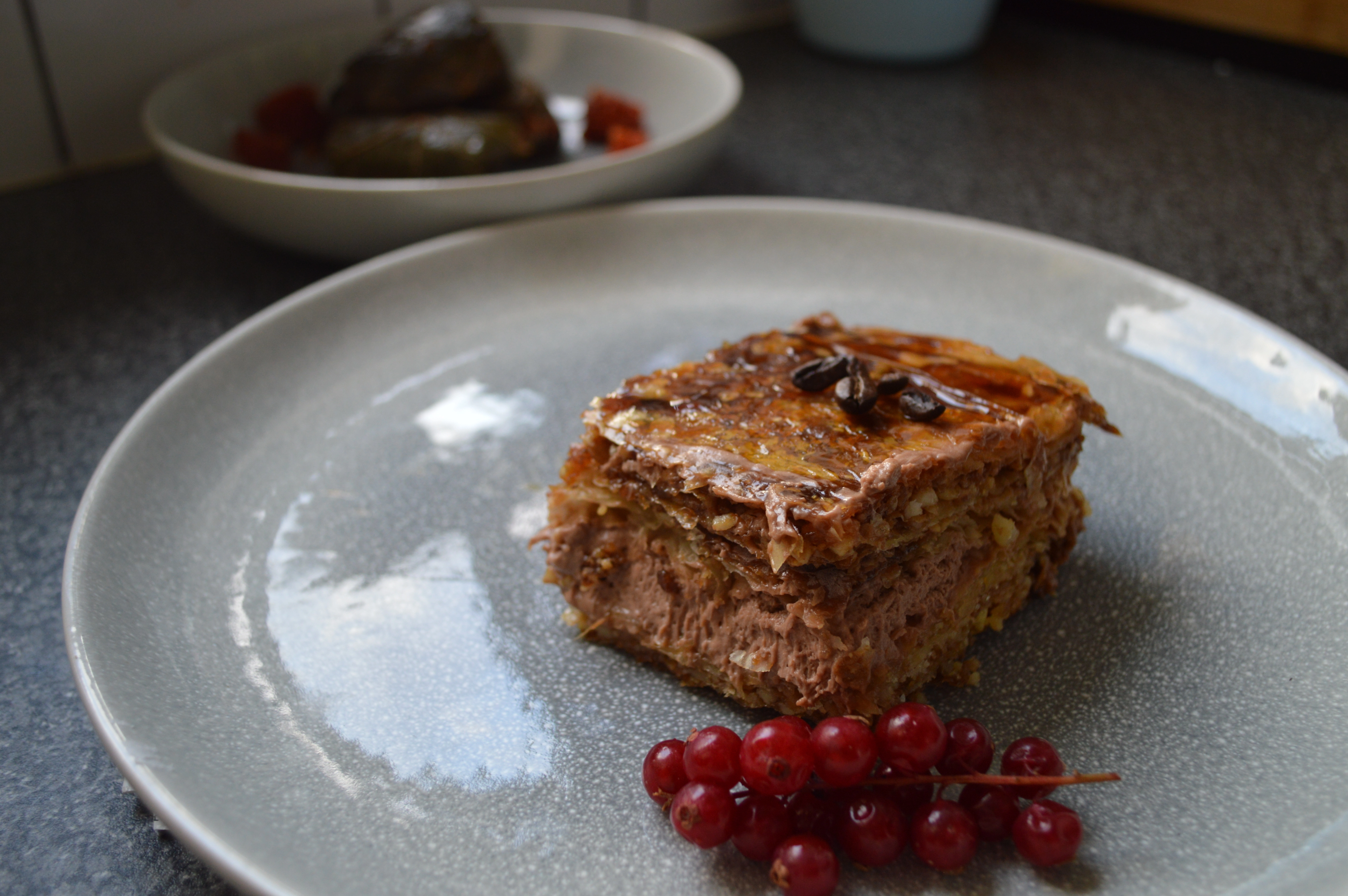 Chocolate Ferrero Baklava (V)