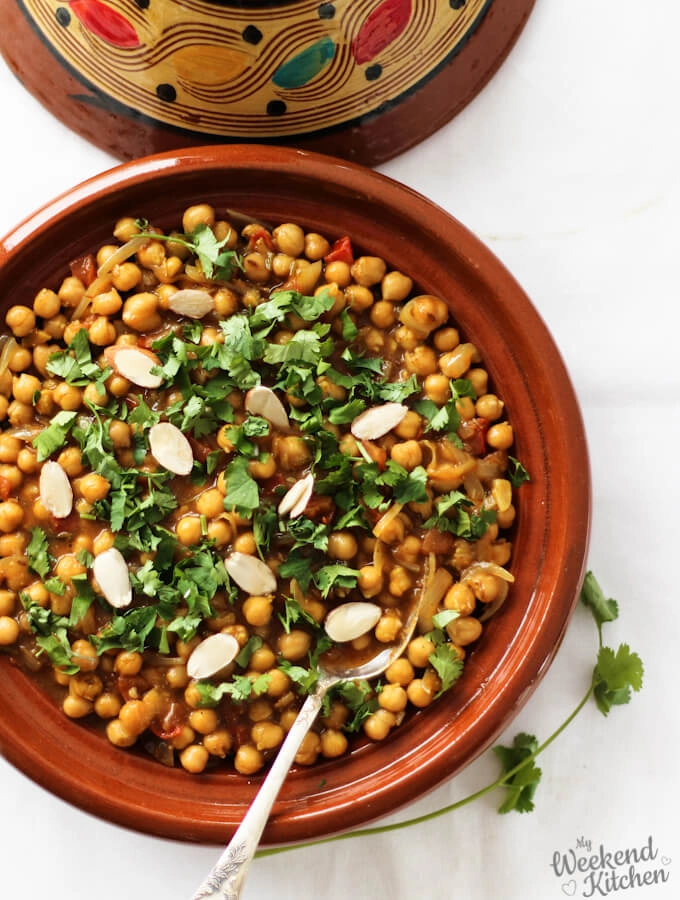 Chickpea & Vegetable Tagine (V)