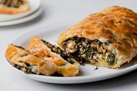 Spinach And Blue Cheese Wellington  