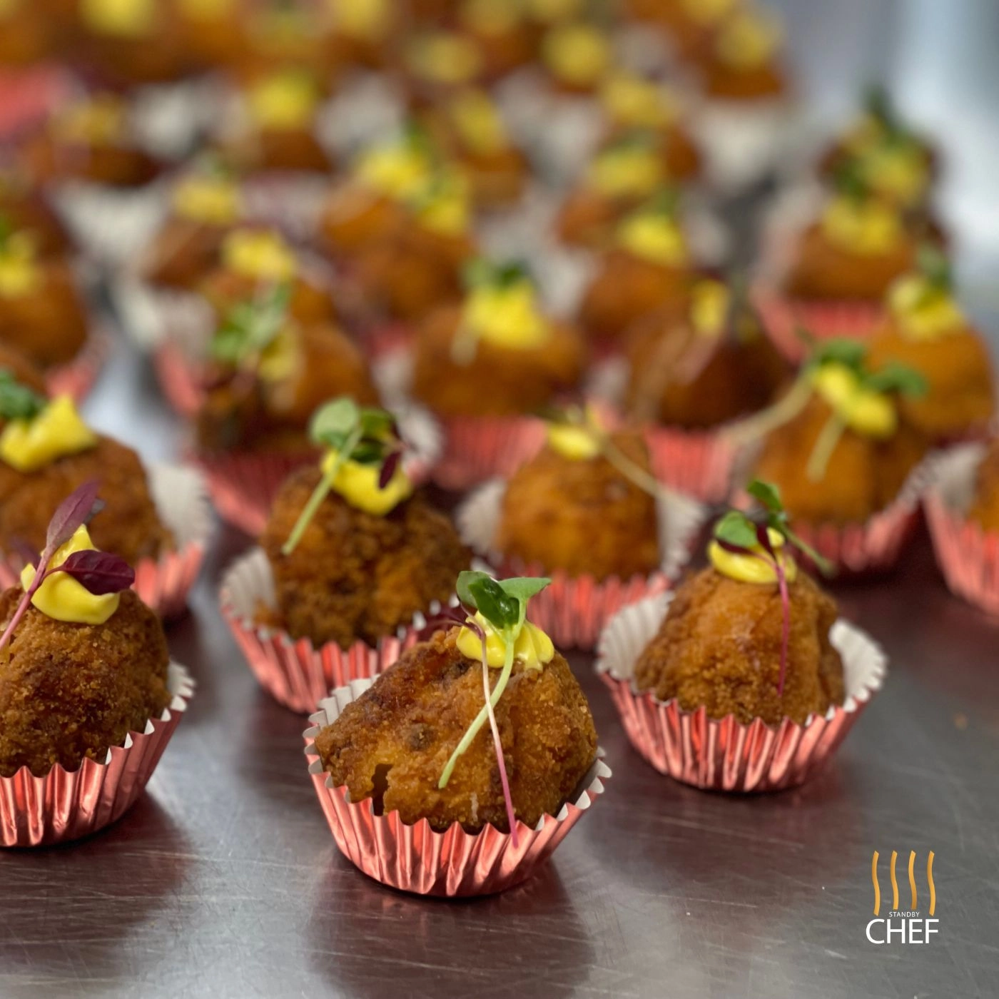 Salted Cod Croquettes And Saffron Aioli