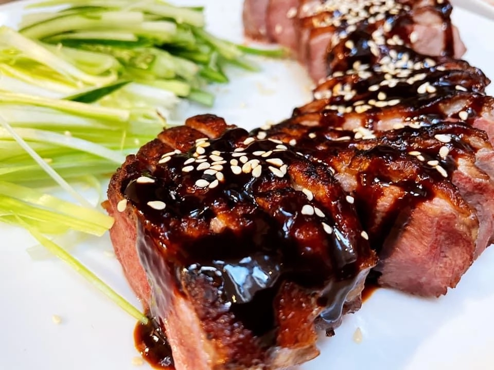 Duck With Sweet Black Bean Sauce