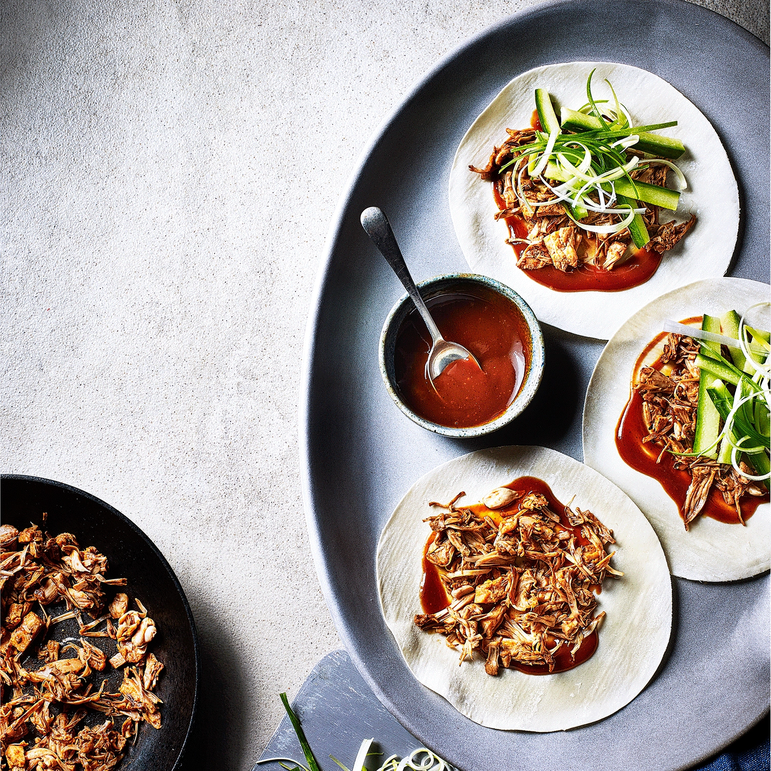 Crispy Hoisin Duck Pancakes
