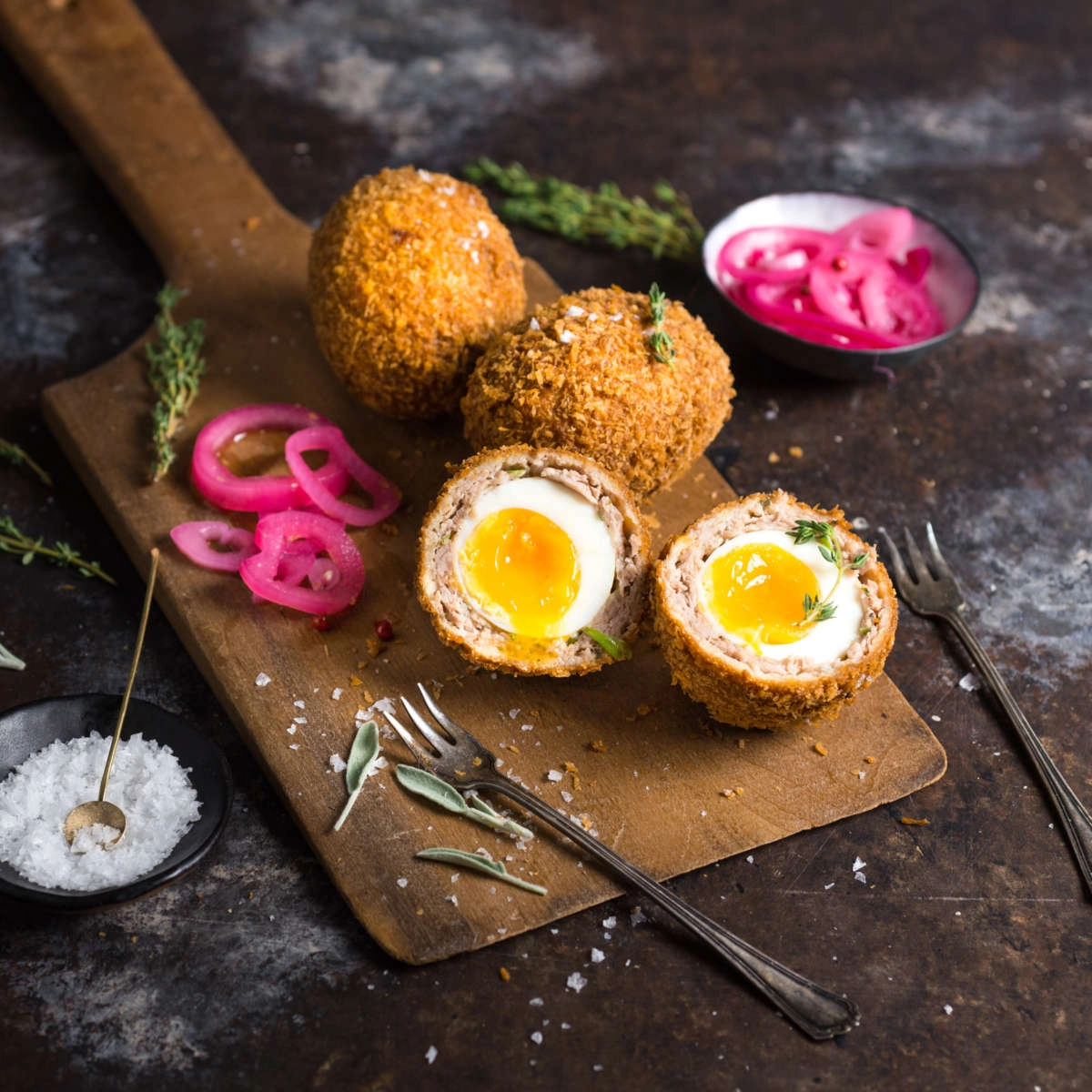Chorizo Scotch Eggs