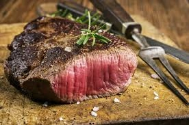 Beef Fillet Steak, Creamed Cheese Potatoes Fondant, Wild Mushrooms Sauce, Crispy Shallots