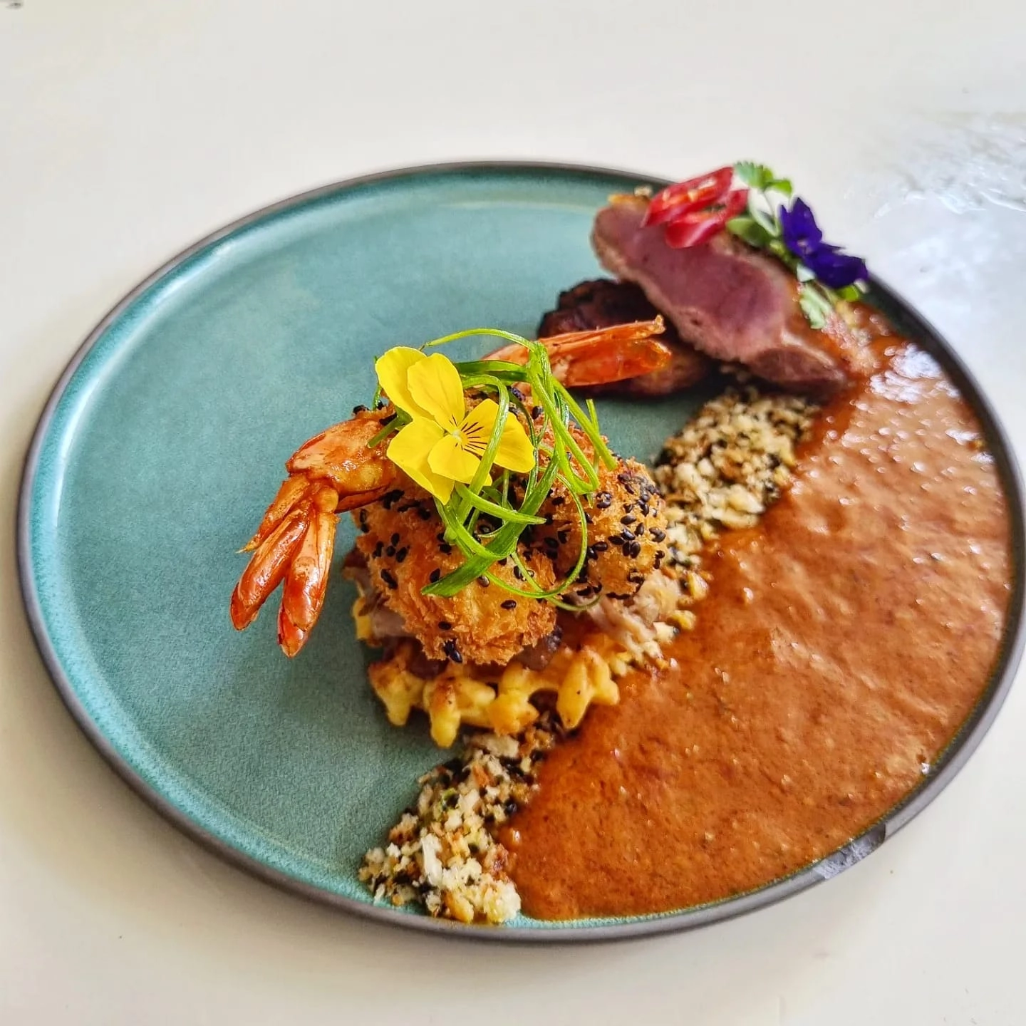 Thai Red Surf And Turf*