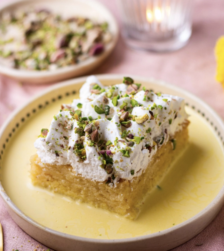 Rasmalai Tres Leches Cake