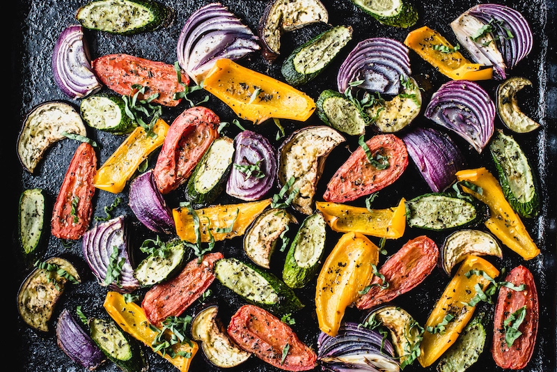 Middle Eastern Roast Vegetables (V)