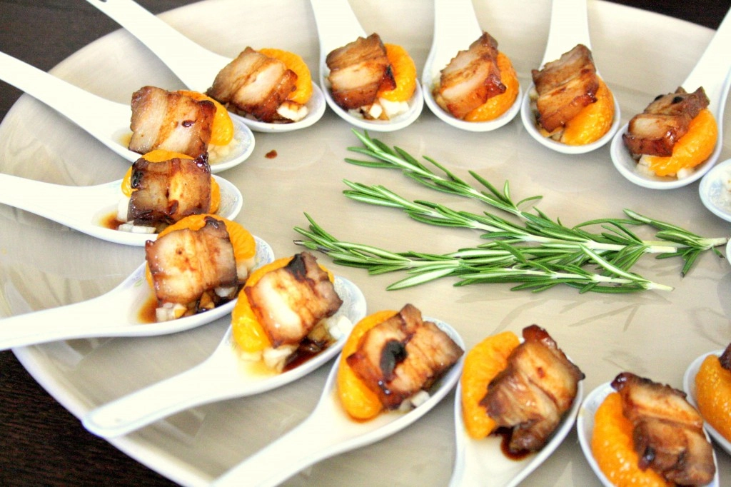 Pork Belly & Celeriac Puree Spoons (Gf)