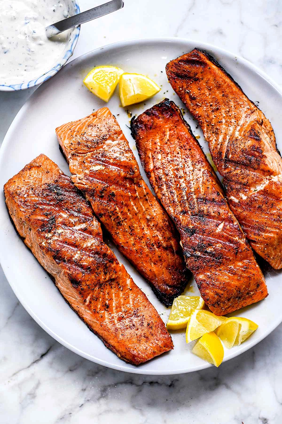 Salmon Fillets Bbq
