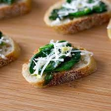 Spinach And Ricotta Crostini