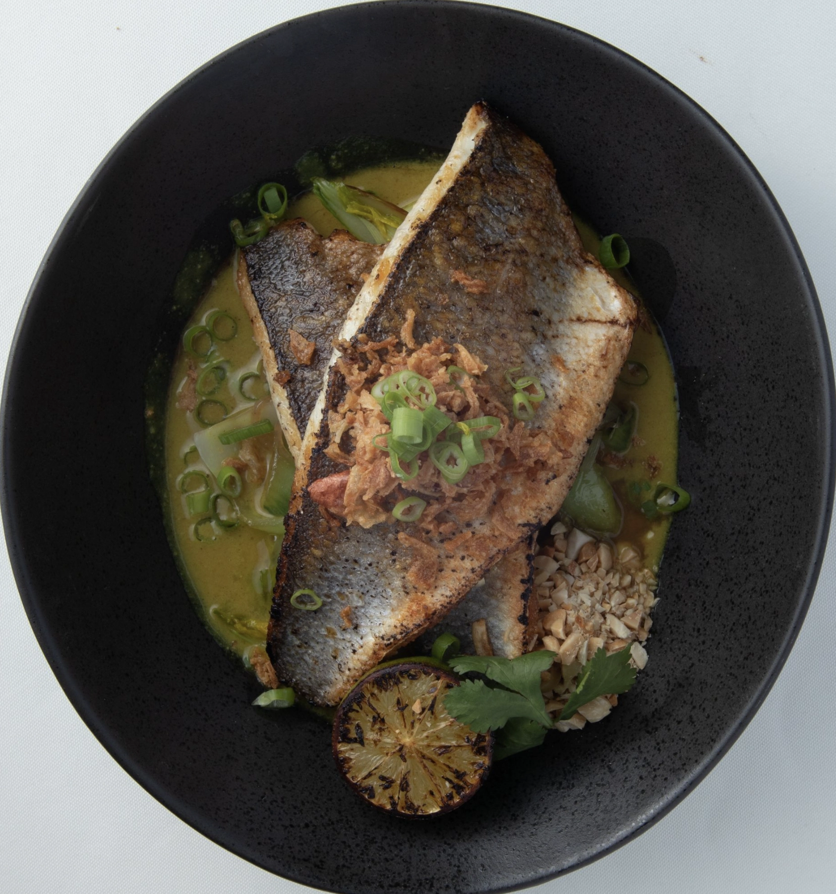 Pan-Seared Sea Bass