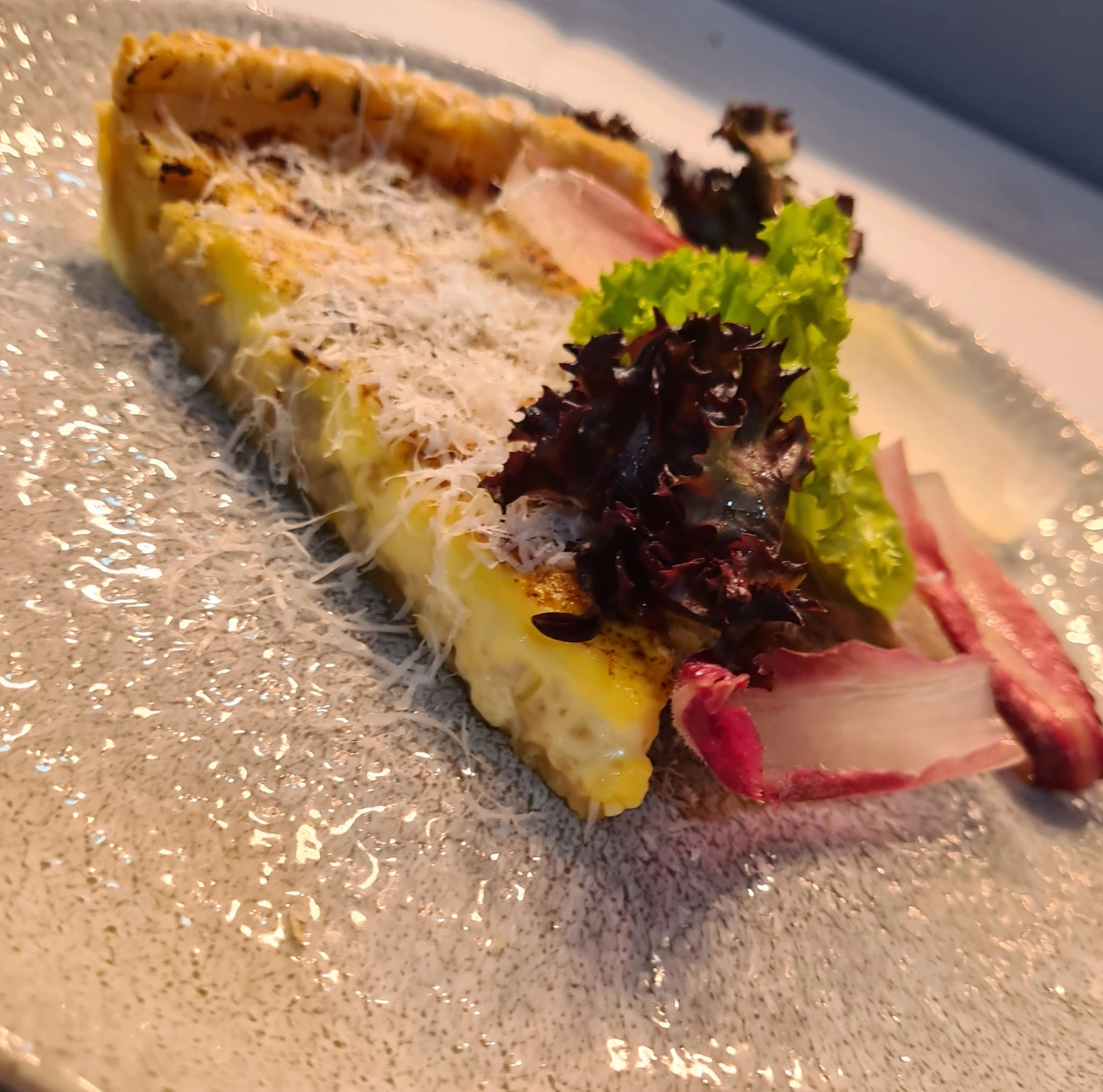 Cheese And Onion Tart (V)