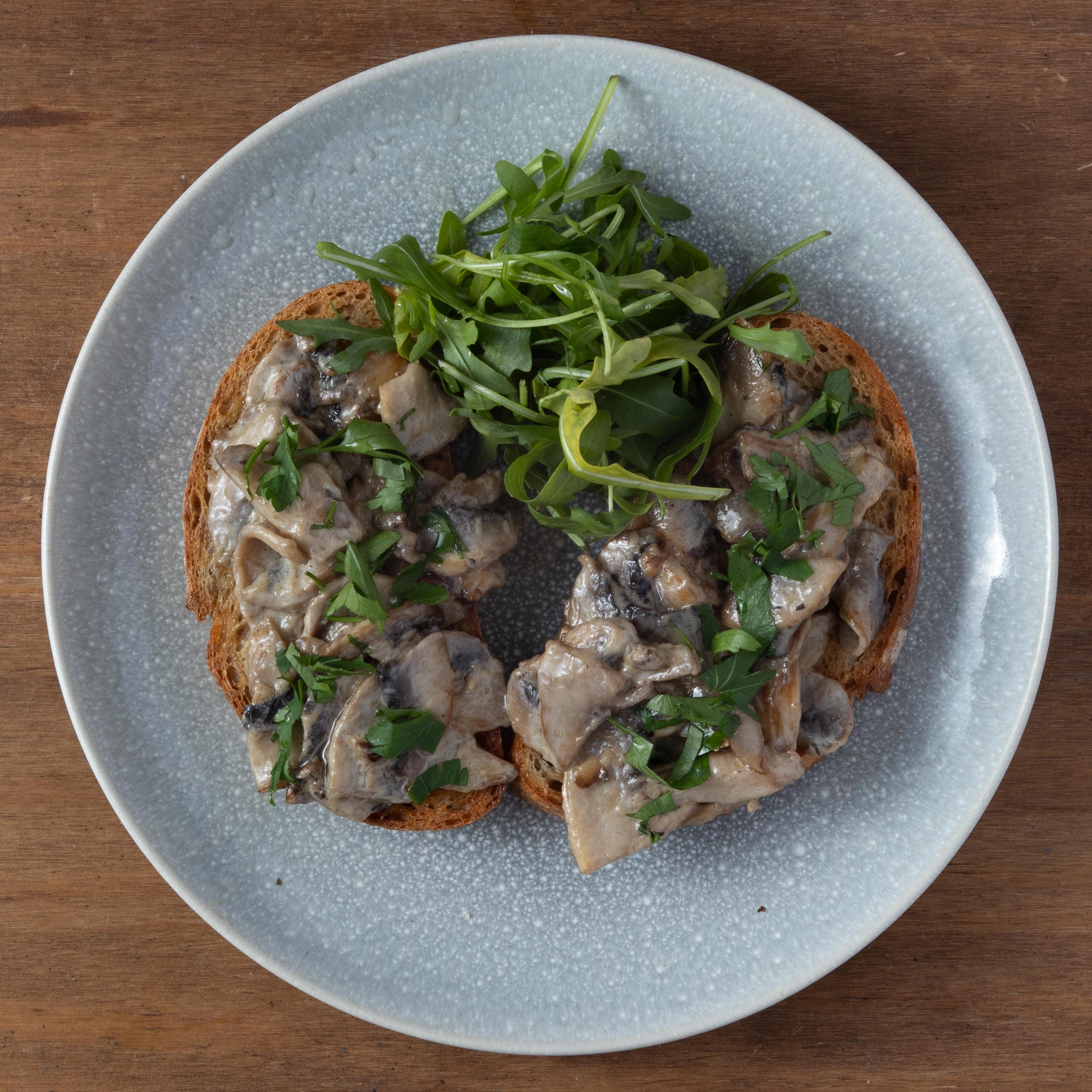 Herrings Tartare With Sourdough Toast