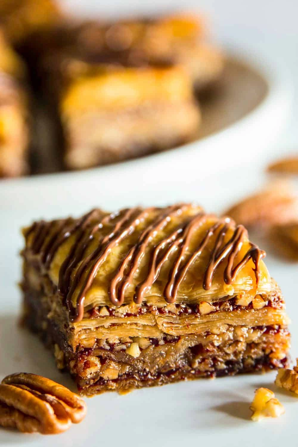 Chocolate Ferrero Baklava