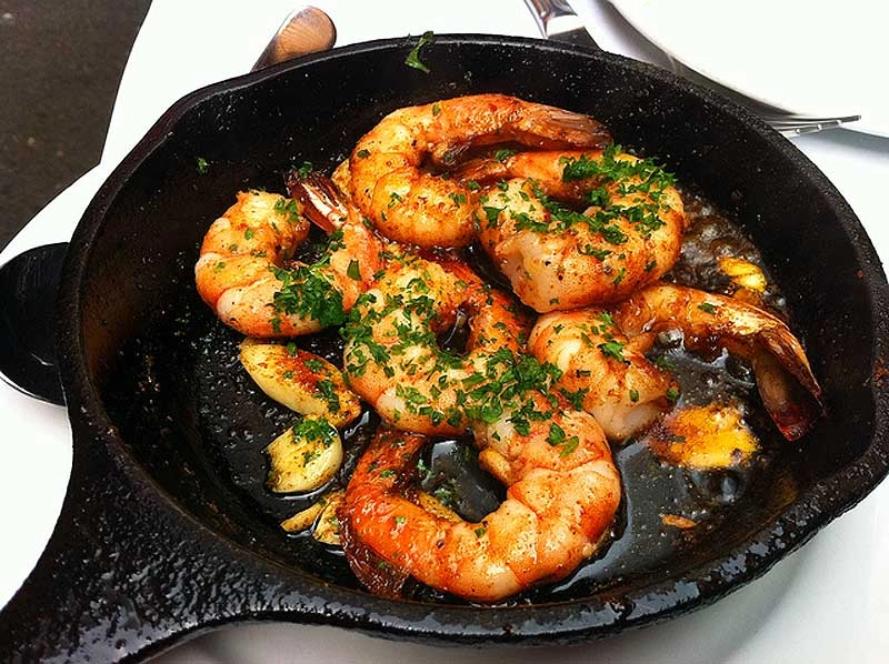 Gamberi All'aglio (Garlic Shrimp)