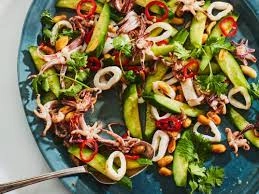 Stir-Fry Squid Salad