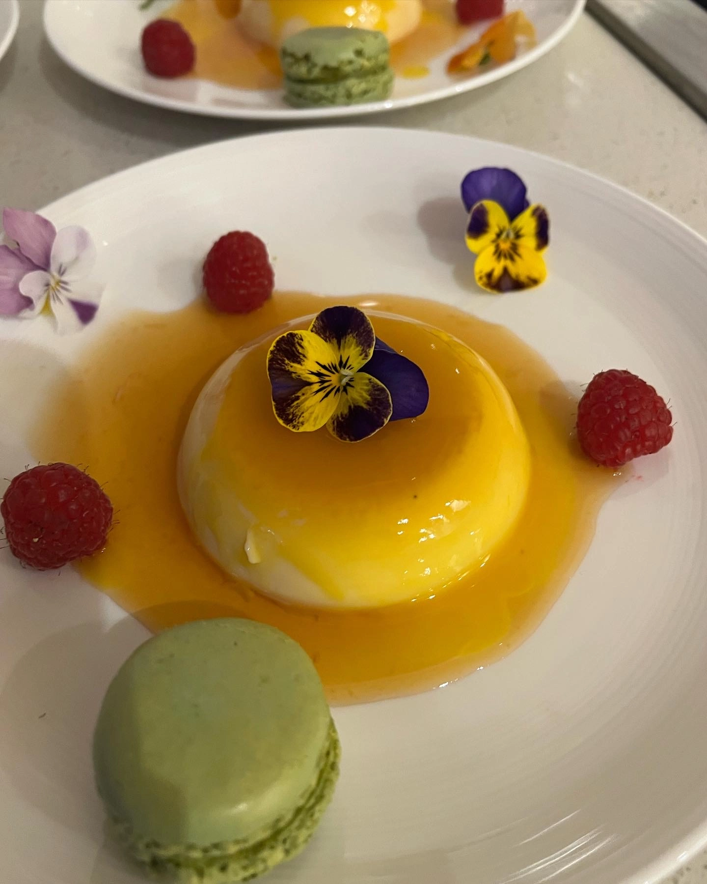 Passion Fruit Panna Cotta