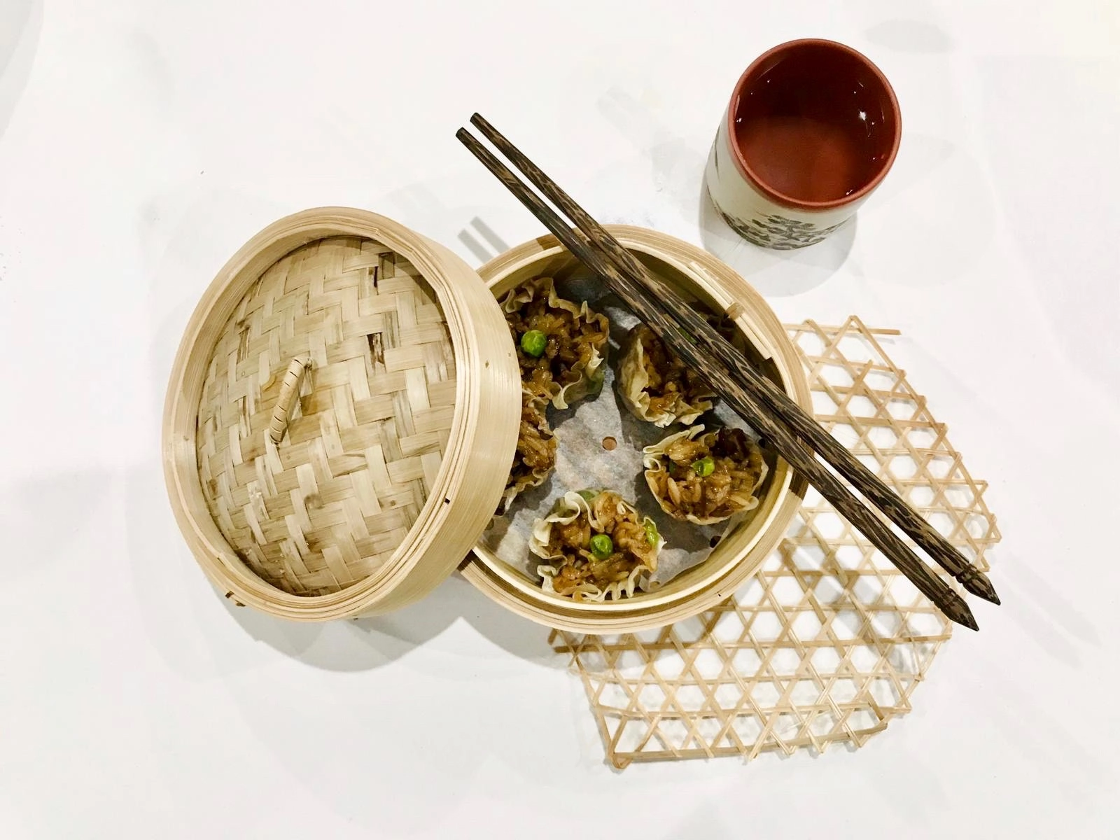 Steamed Pork And Prawn Parcels (Siu Mai)