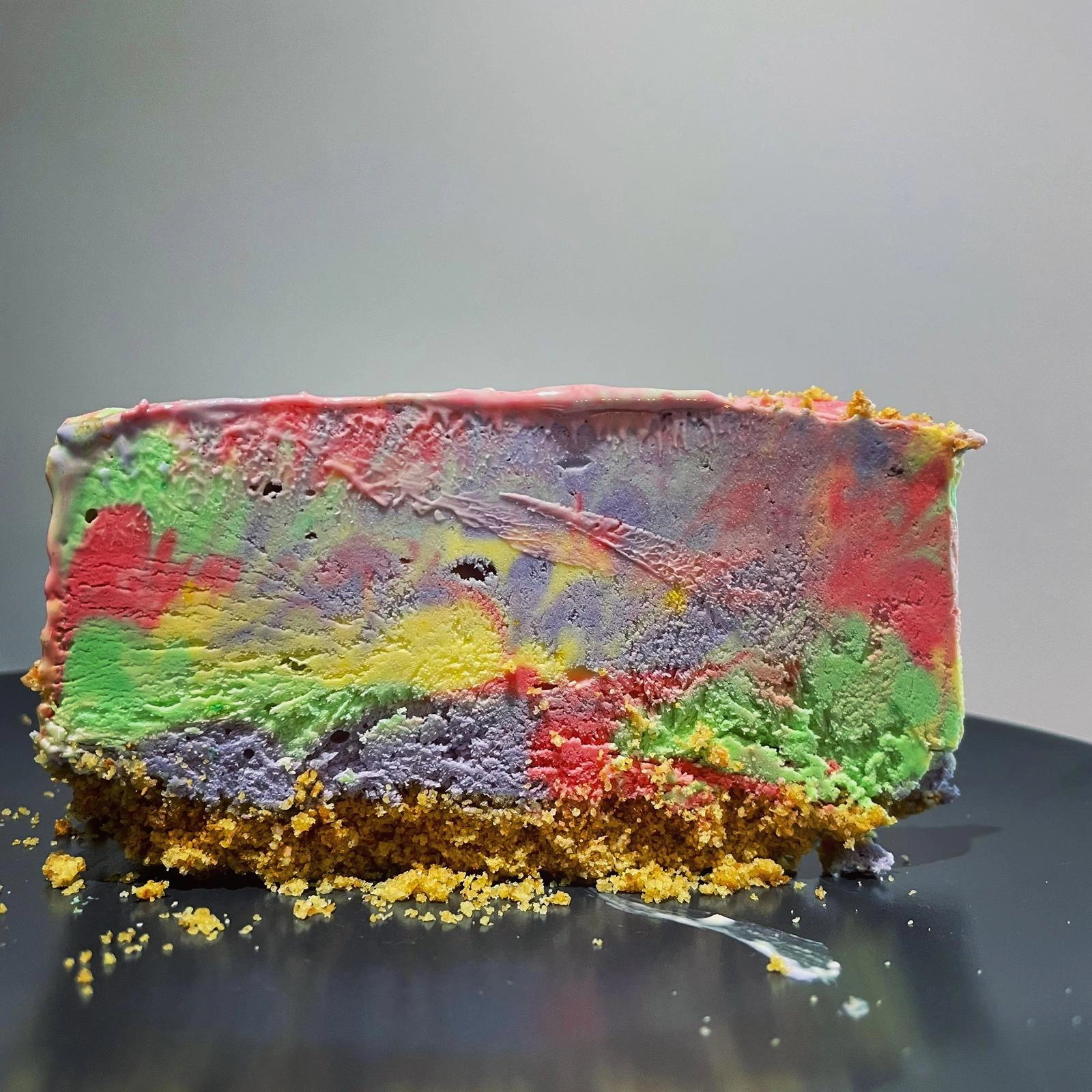 Tie-Dye Cheesecake