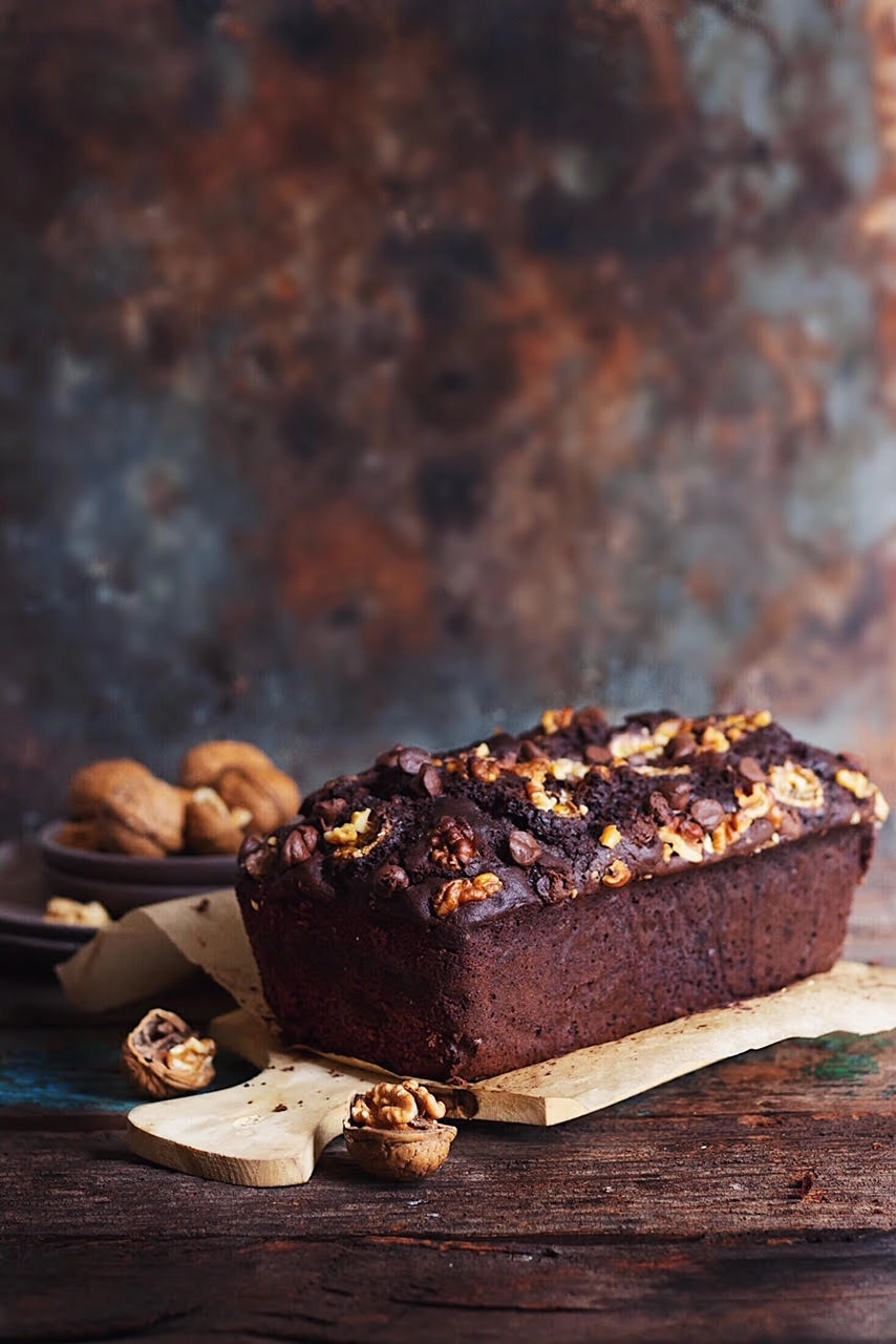 Banana And Chocolate Cake 