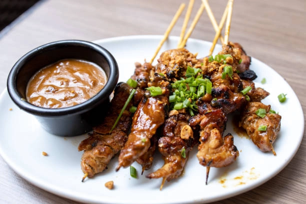 Chicken In A Creamy Peanut Butter Sauce