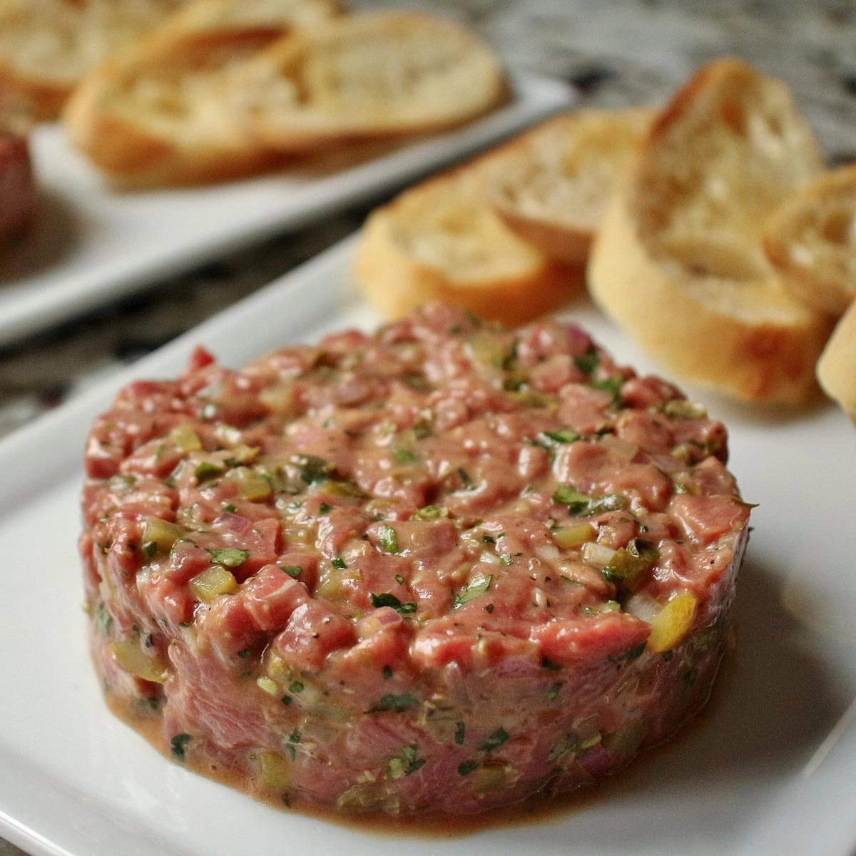 Italian-Style Bruschetta With Tomatoes, Basil, Oregano And Extra Virgin Olive Oil (Vegan) 