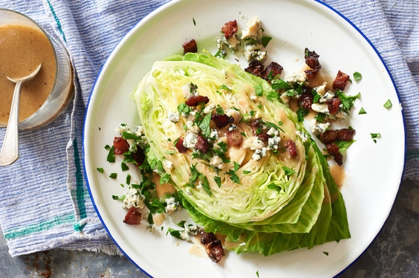 Lettuce Wedge With Secret Sauce And Bacon