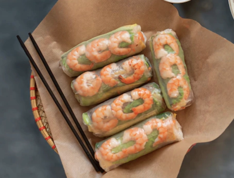 Vietnamese Summer Rolls With Prawns (Gf)
